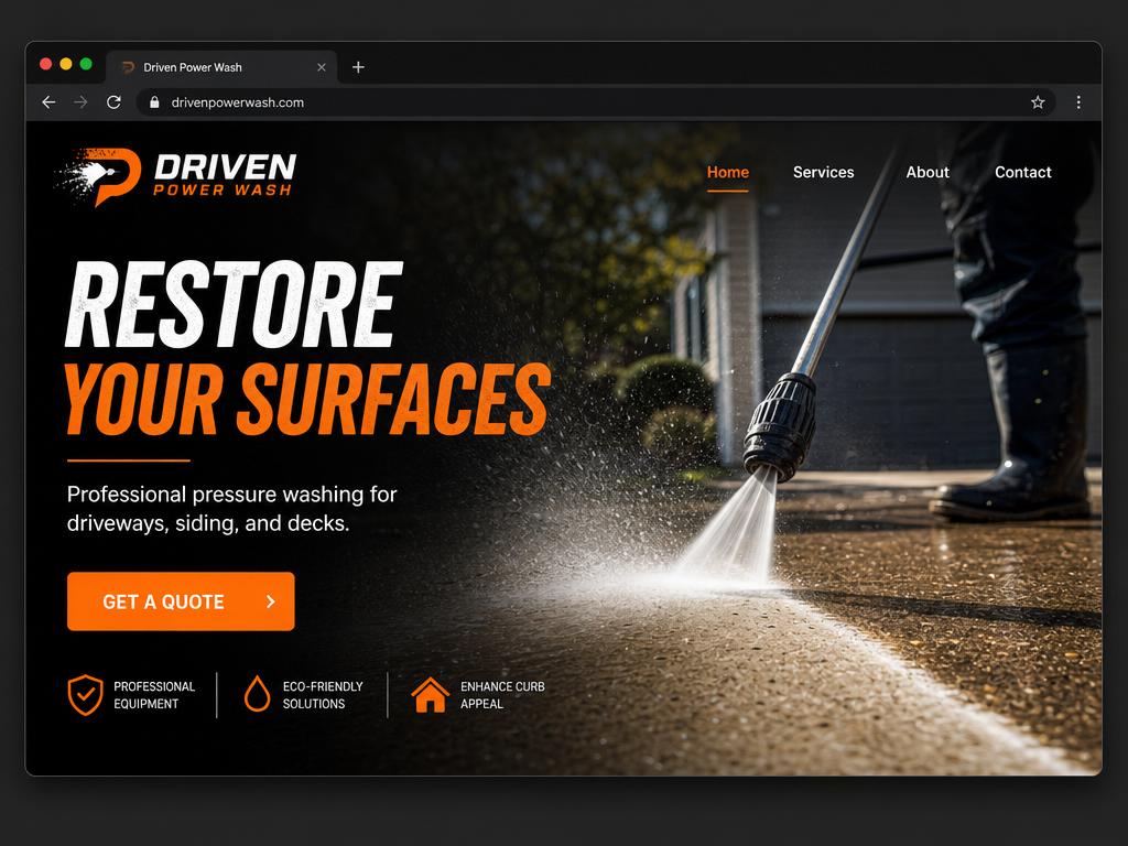 Driven Power Wash